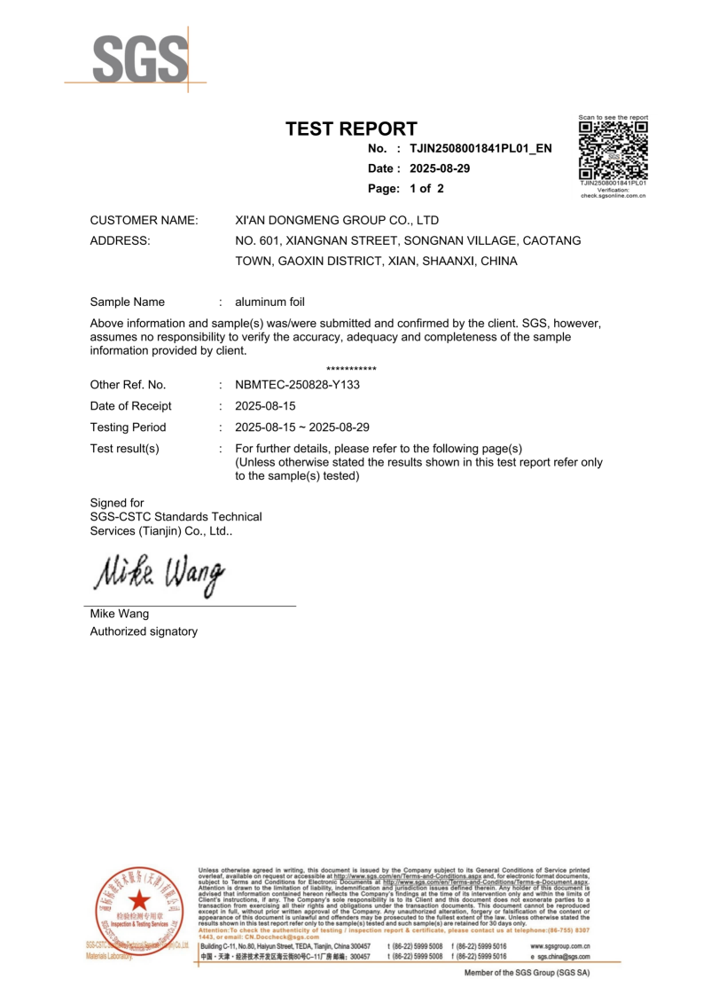 Test report Test report